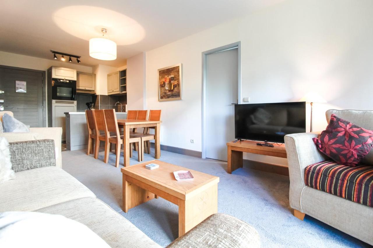 South-facing newly renovated 2-bed apartment Les Terrasses d'Eos Flaine Extérieur photo