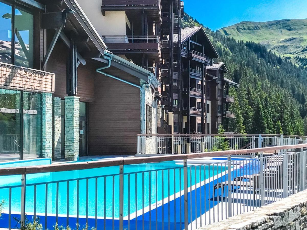 South-facing newly renovated 2-bed apartment Les Terrasses d'Eos Flaine Extérieur photo