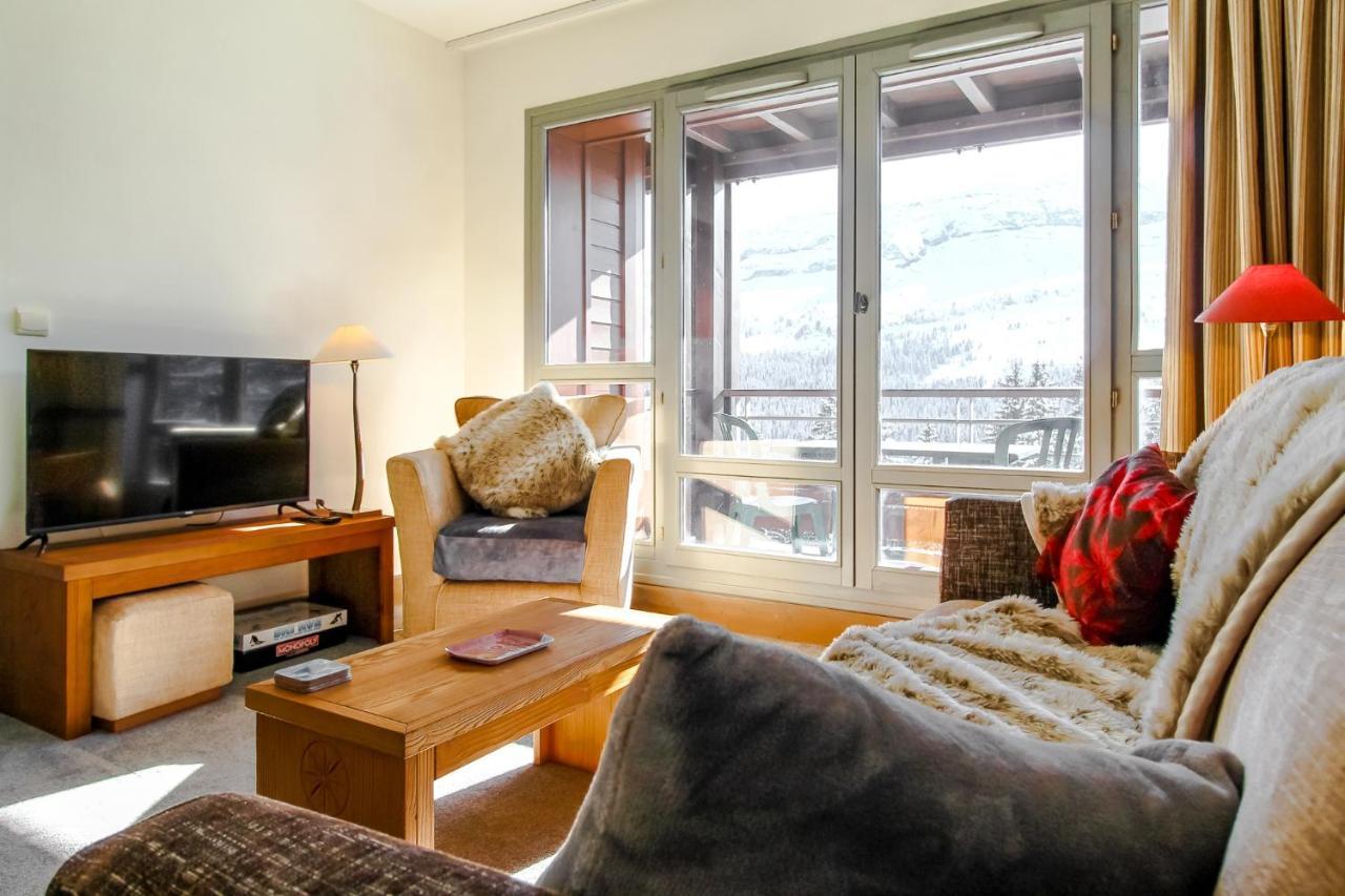 South-facing newly renovated 2-bed apartment Les Terrasses d'Eos Flaine Extérieur photo