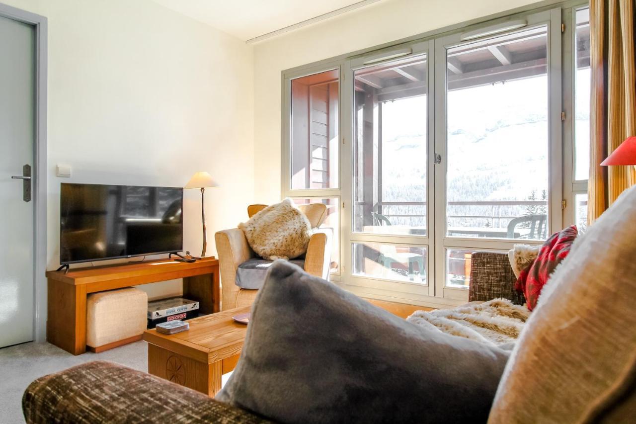 South-facing newly renovated 2-bed apartment Les Terrasses d'Eos Flaine Extérieur photo