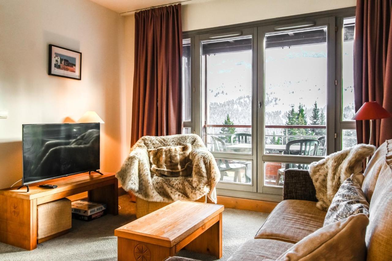 South-facing newly renovated 2-bed apartment Les Terrasses d'Eos Flaine Extérieur photo