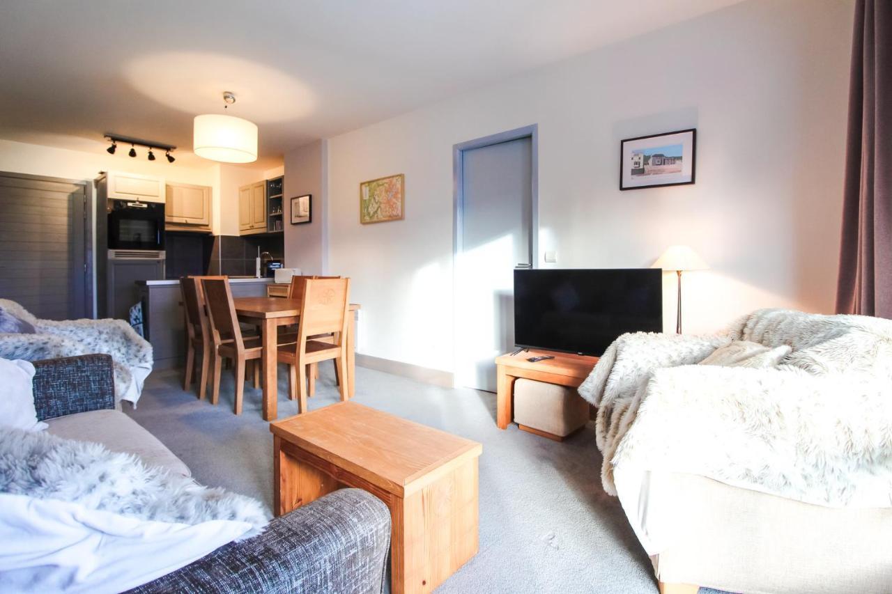 South-facing newly renovated 2-bed apartment Les Terrasses d'Eos Flaine Extérieur photo